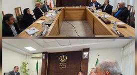 جلسه بررسی رفع ناترازی گاز صنایع در فصول پاییز و زمستان در دفتر ریاست جمهوری با حضور دکتر سبحانی
