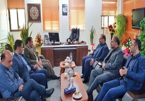  دیدار مدیرعامل فولاد خوزستان با رئیس سازمان صمت استان خوزستان
