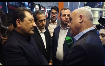 بازدید وزیر صنعت،معدن و تجارت  از غرفه شرکت آلومینای ایران در نمایشگاه اکسپو ۲۰۲۵