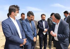 معاونین صمت مشکلات معادن عنبران نمین را بررسی کردند