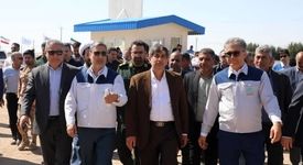 افتتاح جادۀ امید و طرح تأمین آب پایدار صنعت در فولاد سنگان
