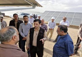 چادرملو با نیروگاه خورشیدی خضرآباد، صنعت را سبز می‌کند