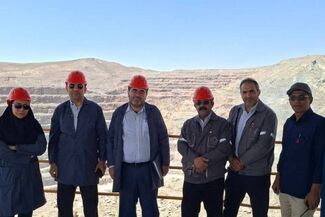 بازدید مدیران حوزه حسابرسی و ارزیابی عملکرد ایمپاسکو از مجتمع انگوران