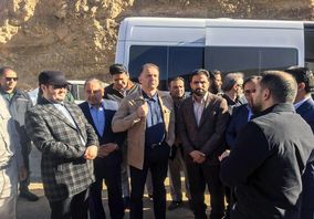 بازدید مدیرعامل شرکت ملی مس از پروژه راه رابر-سرمشک و تاکید بر تسریع عملیات اجرایی