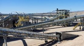 واحد سنگ‌شکن کارخانه آهک خاتون آباد راه‌اندازی شد