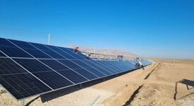 بازدید مدیرعامل شرکت آلومینای ایران از پروژه نیروگاه خورشیدی