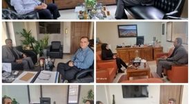 دیدار سرپرست مجتمع سنگ‌آهن سنگان با معاونان و مدیران سازمان ایمیدرو