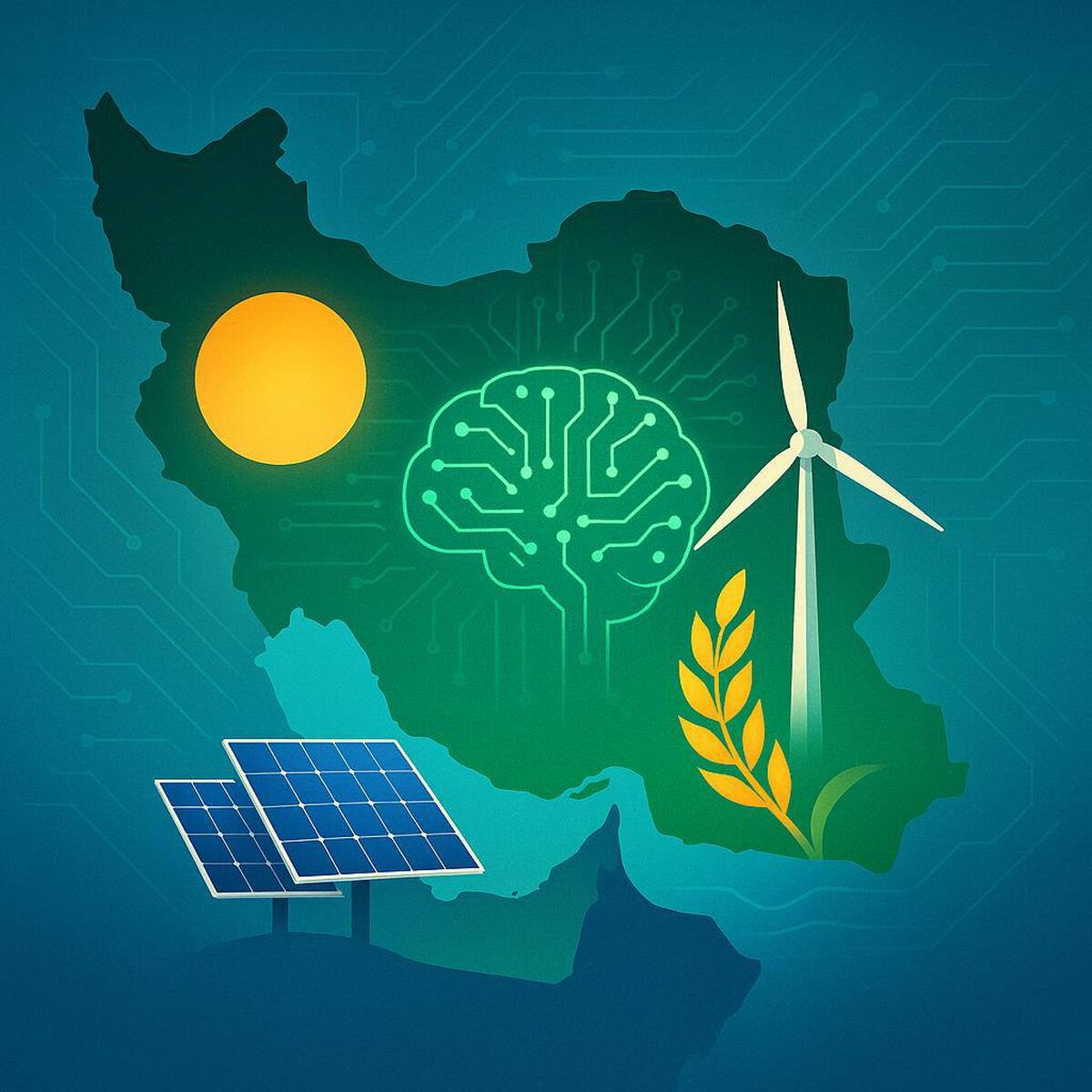 «هوش مصنوعی و اقتصاد سبز؛ راه ایران برای عبور از چالش‌های اقلیمی»