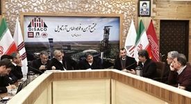 بازدید مدیرعامل گروه فولاد مبارکه از مرکز خدماتی این مجموعه در اردبیل و پروژه احداث واحد تولید آهن اسفنجی در این استان