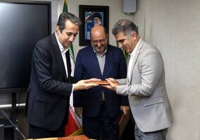 برگزاری مراسم "معارفه مدیران عامل "شرکت ملی فولاد" و "تهیه و تولید مواد معدنی"