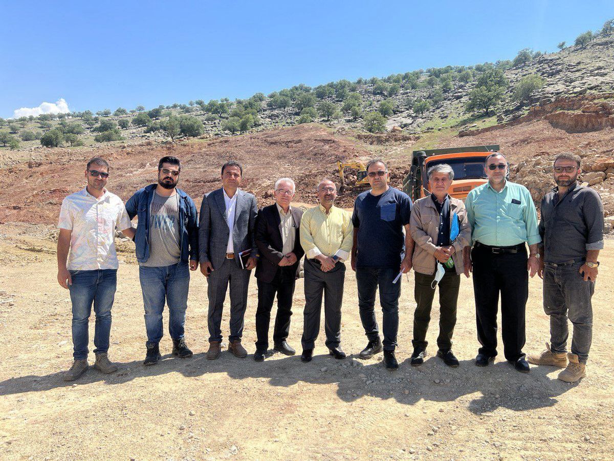 بازدید  مدیر عامل شرکت آلومینای ایران از معادن استان کهگیلویه و بویراحمد 