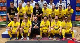 قهرمانی تیم پیشکسوتان فوتسال صنعت فولاد مبارکه در چهارمین دوره مسابقات ایمیدرو