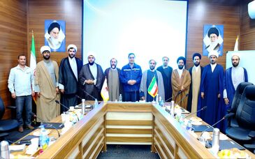  دیدار قائم مقام مدیرعامل در امور ستادی و‌مسئولیت های اجتماعی با ائمه جماعات شرکت فولاد خوزستان