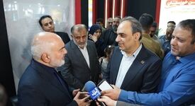 حضور شرکت فولاد اکسین خوزستان در نمایشگاه دستاوردهای دولت در خوزستان