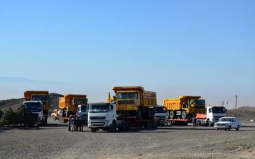  ماشین آلات هپکو در راه سنگان است