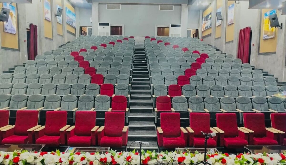 بهره‌برداری از سالن چندمنظوره شهید مدرس شهرستان خواف