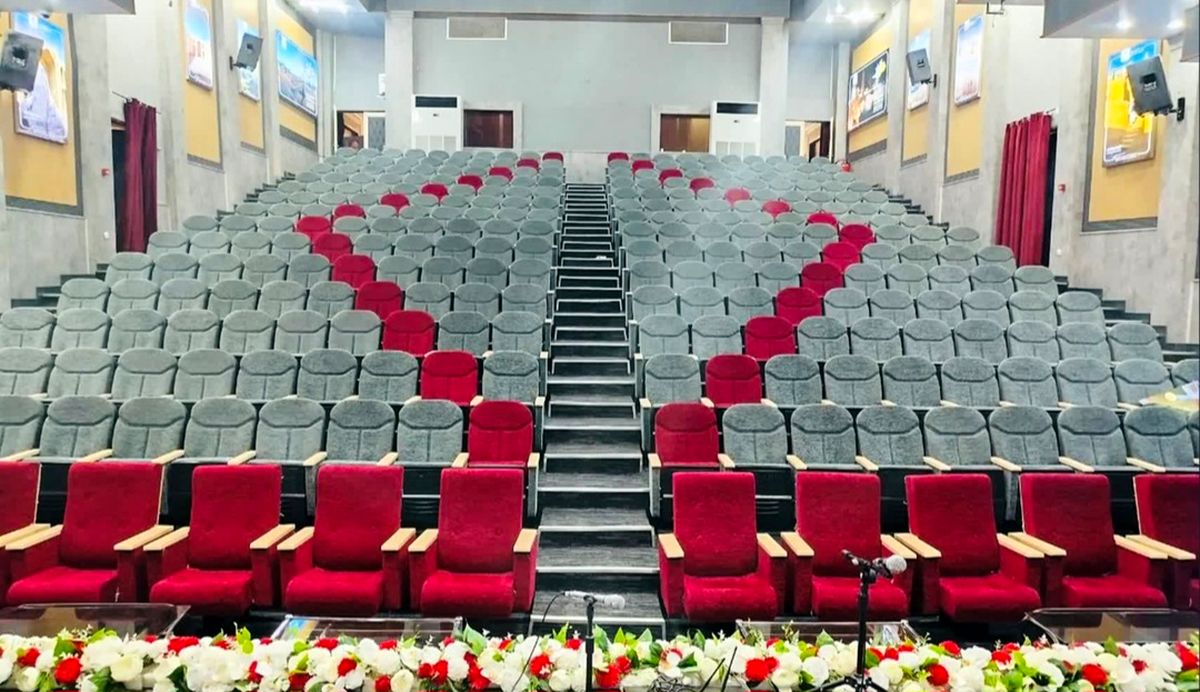 بهره‌برداری از سالن چندمنظوره شهید مدرس شهرستان خواف