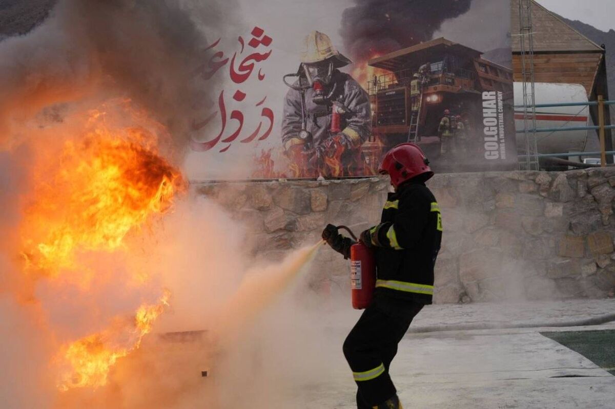 رقابت ۲۰۰ آتش‌نشان و امدادگر در نوزدهمین المپیاد معادن و صنایع معدنی ایمپاسکو


