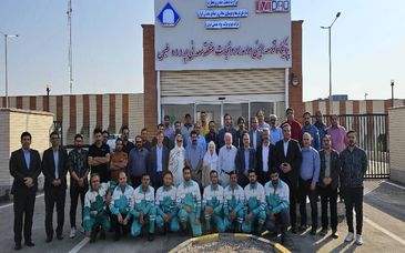 اختتامیه دوره بین‌المللی ایمنی معادن زغالسنگ با همکاری متخصصان روس در طبس