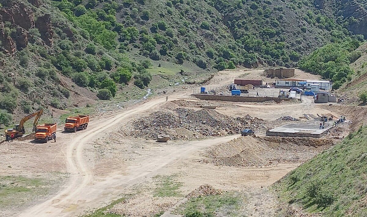 آغاز عملیات احداث کارخانه تصفیه زهاب اسیدی در معدن مس سونگون/حذف آلاینده‌های ورودی به رودخانه پخیرچای