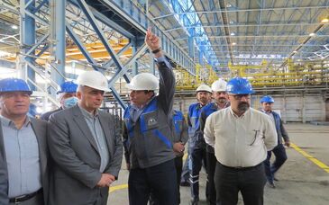  پیشرفت فیزیکی فولادسازی ابرکوه با سرمایه گذاری ۱۳۰ میلیون یورویی به ۳۶ درصد رسید