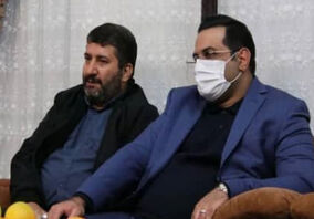 دیدار مدیرعامل مجتمع فولاد غدیر نی ریز با خانواده شهید افسر