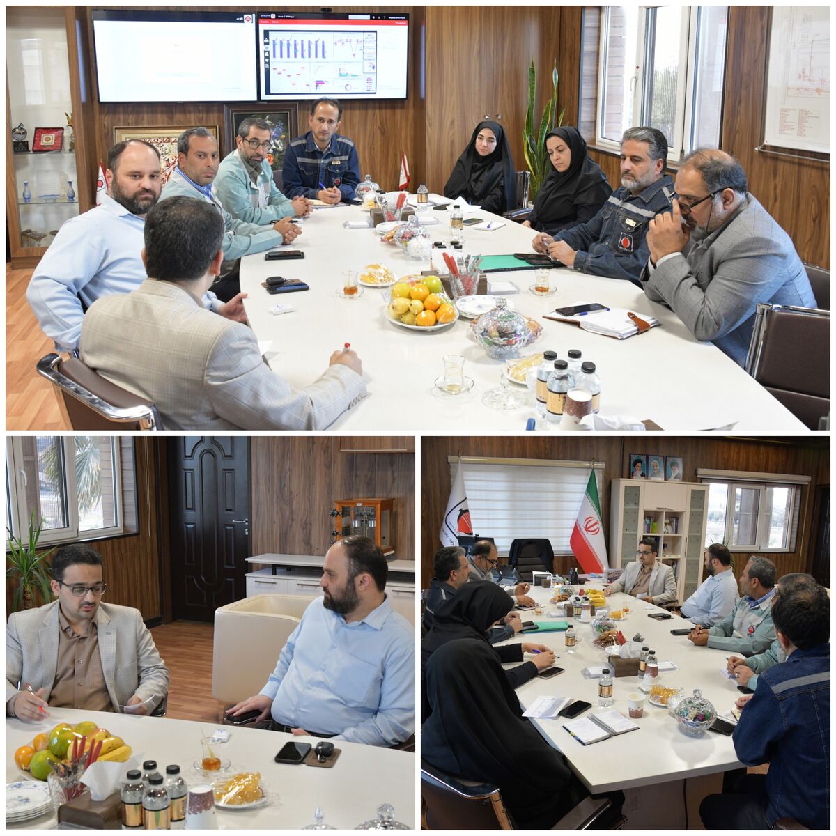 دیدار مدیرعامل شرکت آهن و فولاد ارفع با رییس بیمارستان ضیایی اردکان