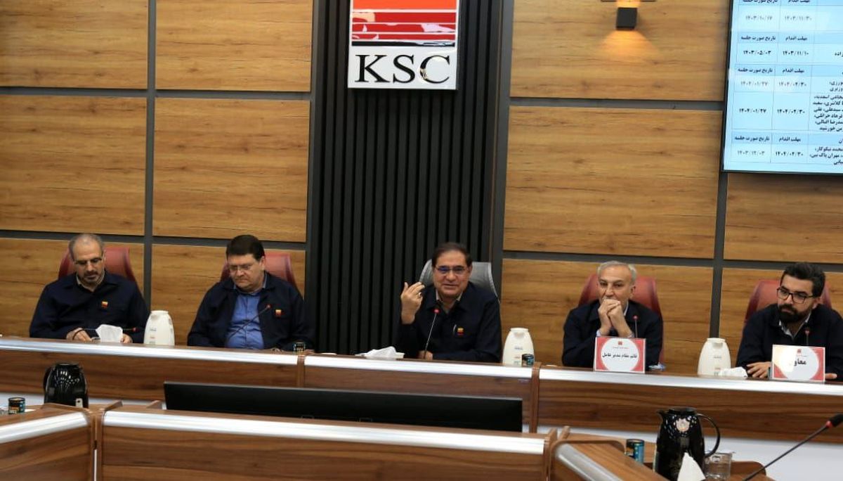 قائم مقام مدیرعامل فولاد خوزستان در حوزه بهره‌برداری و توسعه در جلسه کمیته‌ راهبری: رمز موفقیت سازمان‌ها همدلی است