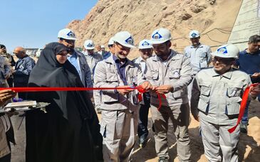 موثقی نیا طرح های توسعه مجتمع سرب نخلک را افتتاح کرد /پروژه استخراج مکانیزه معدن و کارخانه جدید تولید کنسانتره سرب از طرح های شاخص « نخلک» هستند