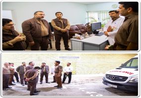 تجلیل از کادر بهداشت و درمان چادرملو  