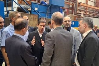 دیدار رئیس هیات مدیره و مدیرعامل شرکت فولاد خوزستان با مدیرعامل گروه مپنا