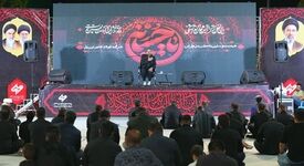 فولاد غدیر نی‌ریز میزبان نخستین شب عزاداری محرم با رنگ خدمت و ارادت حسینی