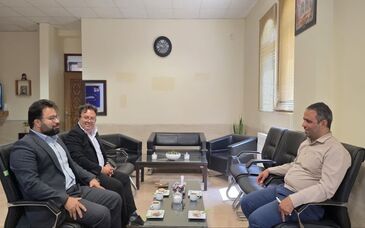 به مناسبت هفته دولت؛مدیر مجتمع پتاس خوروبیابانک با فرماندار شهرستان خوروبیابانک دیدار کرد