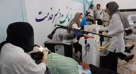 اردوی جهادی پزشکی در شهربابک برگزار شد