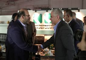 گزارش تصویری  روز اول حضور شرکت فولاد خوزستان در بیست و دومین نمایشگاه بین المللی متالورژی