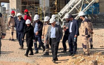آغاز انتقال سنگ‌آهک به کارخانه آهک هیدراته پلدختر