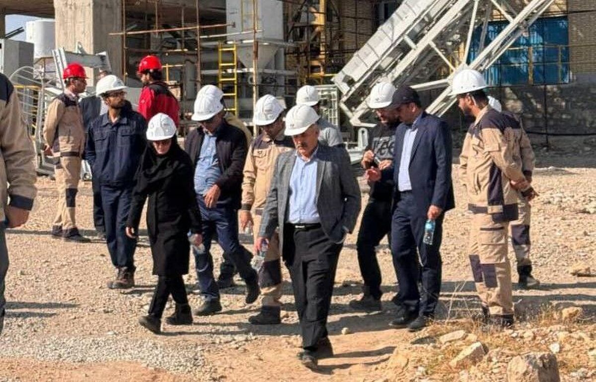 آغاز انتقال سنگ‌آهک به کارخانه آهک هیدراته پلدختر