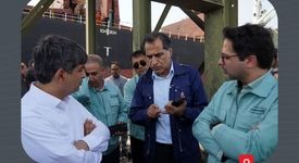 بازدید مدیرعامل گروه فولاد مبارکه از اسکله بارکو و ارزیابی دروازه صادرات غیر نفتی کشور
