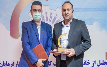 انتخاب خانه بهداشت کارگری سیمیدکو به عنوان واحد کار نمونه استانی خراسان رضوی