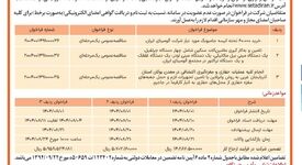 چاپ و انتشار  نوبت اول آگهی فراخوان شرکت آلومینای ایران در روزنامه های