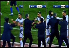 مجیدی با پرسپولیسی سابق دست به یقه شد! +عکس

