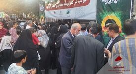 برگزاری جشن عید سعید غدیر خم و برپایی موکب صبانور در اسدآباد