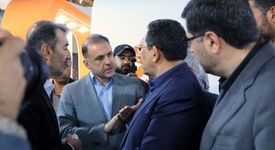 بازدید وزیر صمت از غرفه شرکت ملی صنایع مس ایران در نمایشگاه ایران کانمین ۲۰۲۵