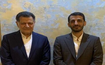 مدیرعامل فولاد مبارکه با مجری طرح و اولین مدیرعامل این شرکت دیدار کرد