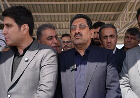 بازدید وزیر صمت از آخرین حلقه زنجیره فولاد کردستان