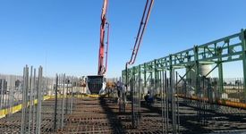 پیشرفت پروژه احیا اقلید با تکمیل بتن‌ریزی فونداسیون Cooling Tower

