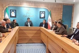 نشست رئیس هیات عامل ایمیدرو به عنوان معین استان یزد با استاندار، معاونین و مسئولان استانی