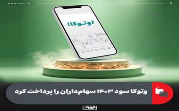 وتوکا سود ۱۴۰۳ سهام‌داران را پرداخت کرد