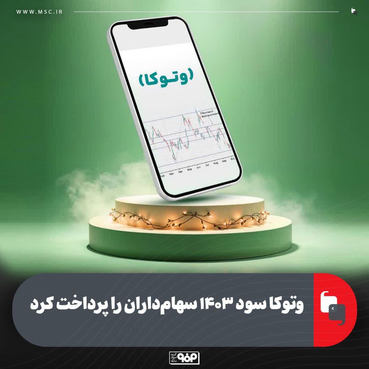 وتوکا سود ۱۴۰۳ سهام‌داران را پرداخت کرد