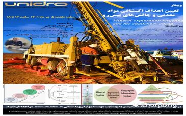 وبینار تعیین اهداف اکتشافی و مواد معدنی و چالش های پیش رو